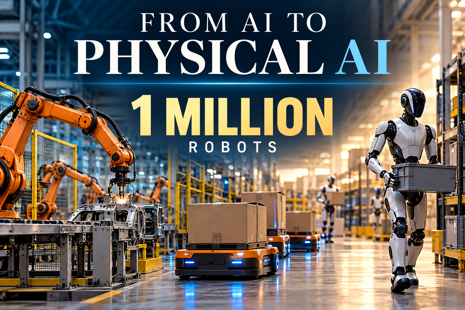 From AI to Physical AI: Amazon Has Built 1 Million Robots. What Comes Next?