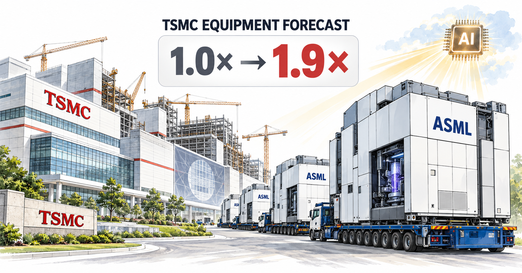 TSMC Raised Its Equipment Forecast 90%. What Does That Mean for ASML?